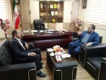 دیدار سرپرست دانشکده فنی و حرفه ای میانه با رئیس آموزش و پرورش شهرستان میانه