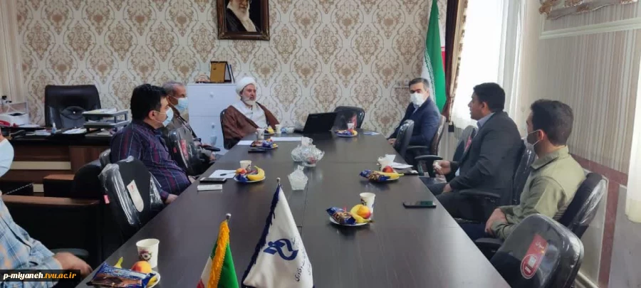 تجلیل از برگزیدگان مسابقات مهارتی دانشگاه فنی و حرفه ای شمالغرب با حضور امام جمعه میانه 2