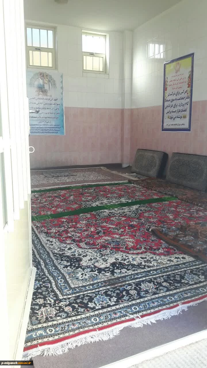 گزارشی از آماده سازی و بهسازی فضاهای آموزشی و قسمت های مختلف آموزشکده میانه در نیمسال تحصیلی جدید 3