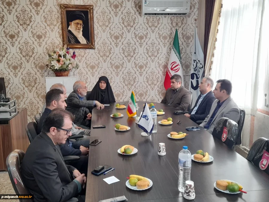 بازدید خانم دکتر عبداللهی؛نماینده مردم در مجلس شورای اسلامی از دانشگاه ملی مهارت مرکز میانه 3